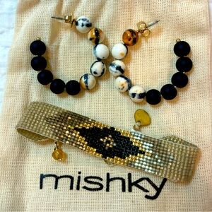 New with tags! Mishky Bracelet & Earrings Set